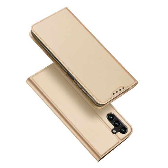 Etui Dux Ducis do Samsung Galaxy A14 4G/5G, Skinpro, złote