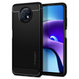 Etui Spigen do Xiaomi Redmi Note 9T 5G, Rugged Armor, czarne