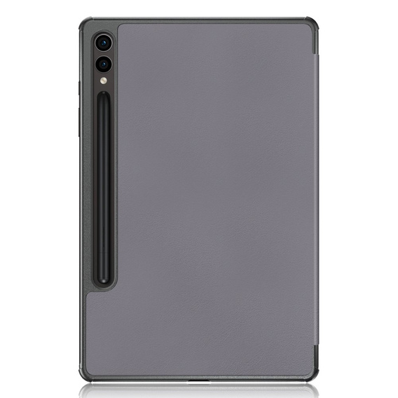 Etui do Samsung Galaxy Tab S9 FE+ Plus, Smartcase z miejscem na rysik, szare