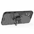 Etui do Samsung Galaxy S23 FE, Kickstand Ring, czarne