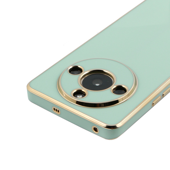 Etui do Realme 11 Pro 5G / Pro+ 5G, Glamour CamShield, miętowe