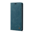 Etui CASEME do Samsung Galaxy S10, Leather Wallet Case, niebieskie