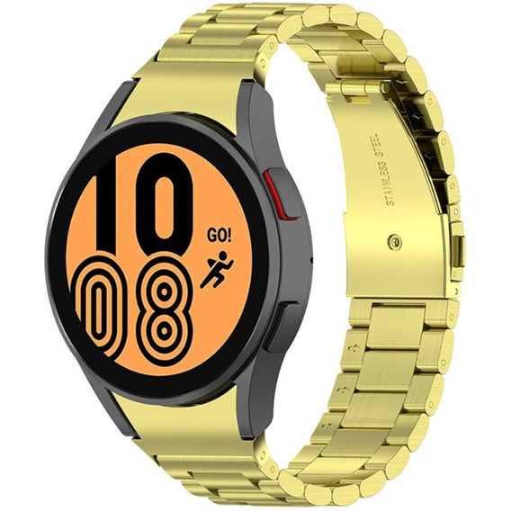 Pasek Bransoleta do Samsung Galaxy Watch 4/5/6 40/42/43/44/45/46/47mm, Złota