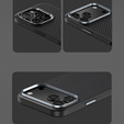 Etui BENKS Kevlar Armor PRO Carbon Fiber 600D A069 do MagSafe do iPhone 17 Pro