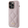 Etui Guess Quilted Metal Logo do iPhone 15 Pro