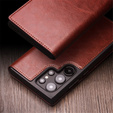 Etui QIALINO Leather Wallet z klapką do Samsung Galaxy S24 Ultra