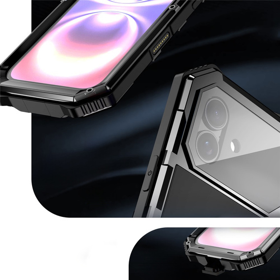 Etui pancerne z podstawką R-JUST do iPhone 17