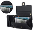 Etui skórzane Card Slots do Samsung Galaxy Z Flip5 5G, czarne