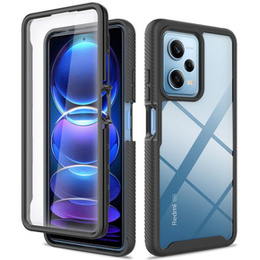 Etui do Xiaomi Redmi Note 12 Pro 5G / POCO X5 Pro 5G, Shockproof, z folią, czarne