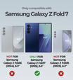 Etui pancerne Dexnor Magnetic z podwójnymi podstawkami do Samsung Galaxy Z Fold7