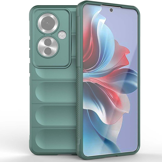 Etui do Oppo Reno 11F 5G, Gaming Shockproof, zielone