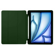 Etui do iPad Air 11" 2025/2024 (7/6 gen.), Smartcase z miejscem na rysik, ciemnozielone