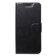 Etui z klapką do Huawei P20 Lite, Flexi Book, czarne