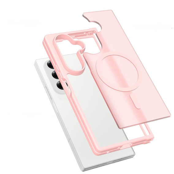 ERBORD Matt Case do Samsung Galaxy Z Fold7 5G – etui z MagSafe, różowe