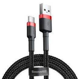 Baseus Cafule 1 m – wytrzymały kabel USB-A do USB-C 3A