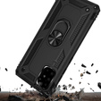 Etui pancerne do Samsung Galaxy A51, Nox Case Ring, czarne