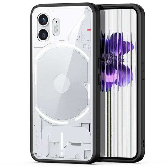 Etui do Nothing Phone 2, Fusion Hybrid, przezroczyste / czarne