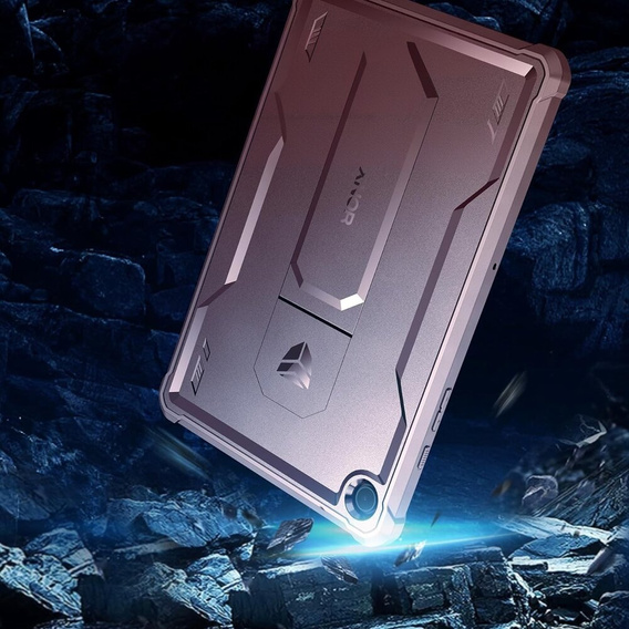 Etui pancerne do Galaxy Tab A9, Dexnor Full Body, różowe