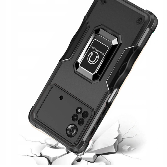 Etui do Xiaomi Poco X4 Pro 4G, Dual-Layer Armor, czarne