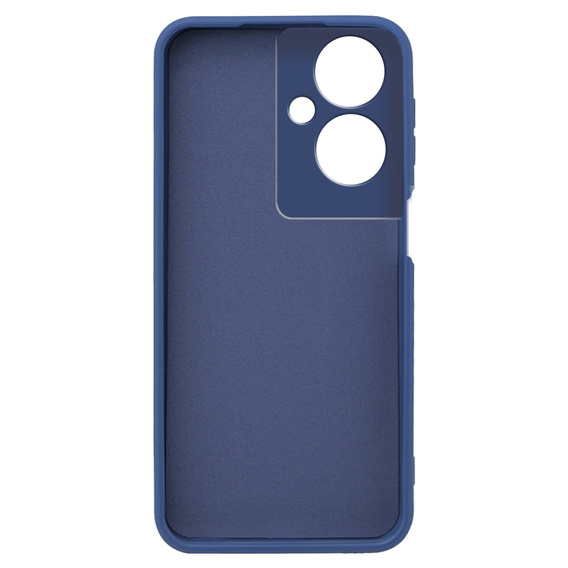 Etui do Oppo A79 5G, Silicone Lite, niebieskie