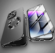 Etui do iPhone 12 Pro, Dual Glass, do Magsafe, czarne