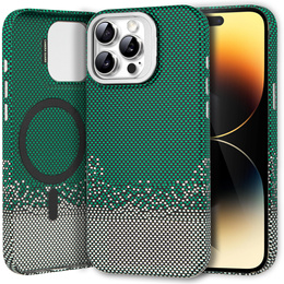 Etui do iPhone 14 Pro, Frame Kickstand, do MagSafe, Sand Green