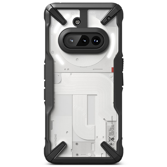 Etui Ringke do Nothing Phone 3a, Fusion X, Czarne