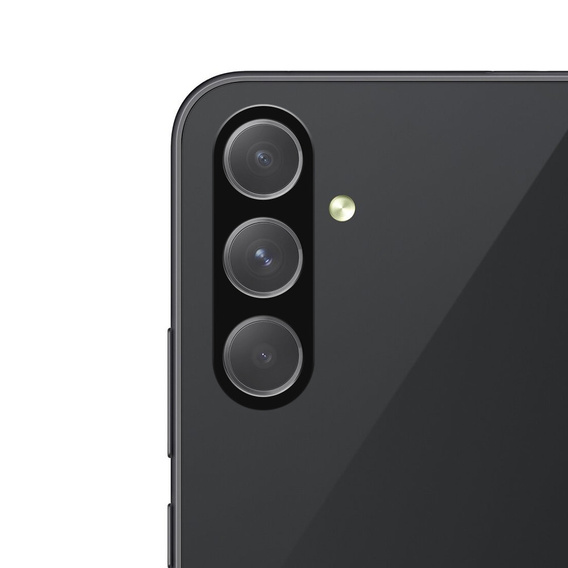 2x Szkło hartowane na aparat ERBORD do Samsung Galaxy A15 4G / A15 5G / M15, czarne