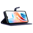 Etui z klapką do Oppo A38 4G / Oppo A18 4G, Mandala, fioletowe