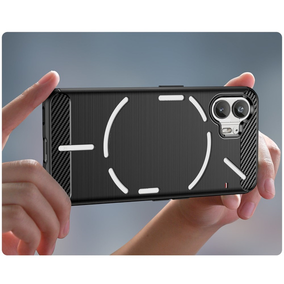 Etui do Nothing Phone 2, Karbon, czarne