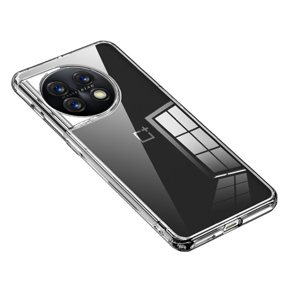Etui do OnePlus 11 5G, Fusion Hybrid, przezroczyste
