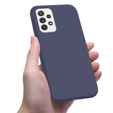 Etui cienkie do Samsung Galaxy A72 5G / A72 4G, Slim, granatowe