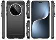 Etui do Honor Magic 7 Pro, Carbon, czarne