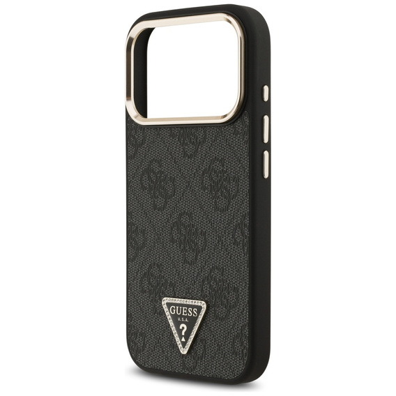 Etui Guess 4G Triangle Logo MagSafe do iPhone 17 Pro