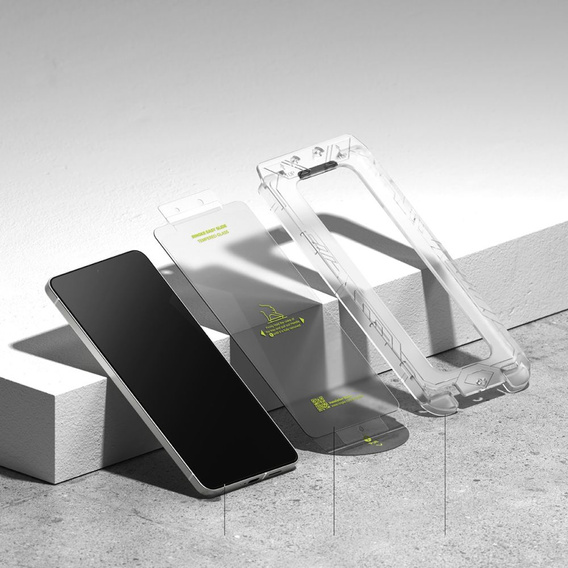Zestaw dwóch szkieł ochronnych Ringke Easy Slide do Samsung Galaxy S25 Edge