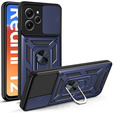 Etui pancerne do Xiaomi Redmi 12, CamShield Slide, granatowe