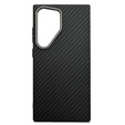 Etui do Samsung Galaxy S23 Ultra, Carbon Fiber MagSafe, czarne