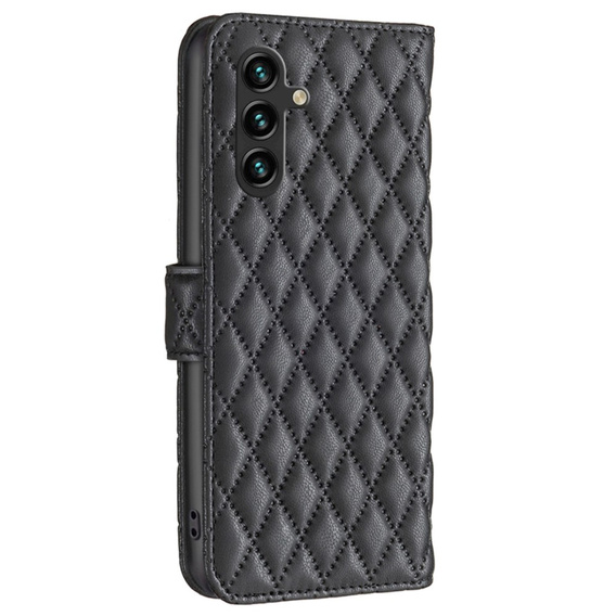 Etui z klapką do Samsung Galaxy A05s, Wallet, BINFEN COLOR, czarne