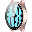 2w1 Etui + Szkło Hartowane do Samsung Galaxy Watch 6 44mm, Różowe złoto