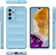 Etui do Samsung Galaxy M55 5G, Gaming Shockproof, niebieskie