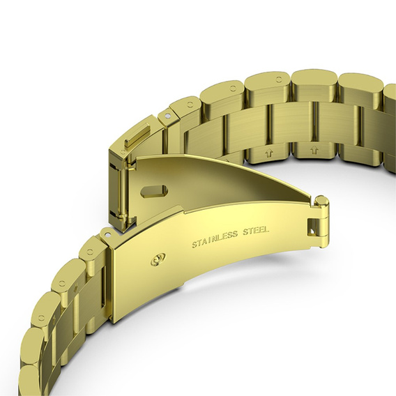 Pasek Bransoleta do Samsung Galaxy Watch 4/5/6 40/42/43/44/45/46/47mm, Złota