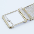 Etui do Samsung Galaxy Z Flip 5 5G, Mechanical Legend, złote