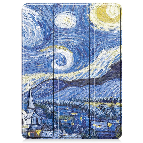 Etui do iPad Pro 11" 2024 (5 gen.), Smartcase, oil painting