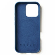 Etui Mujjo Skórzane do iPhone 16 Pro Max, MagSafe, niebieskie