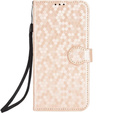 Etui z klapką do Xiaomi Redmi A5, Wallet Rhombus, różowe