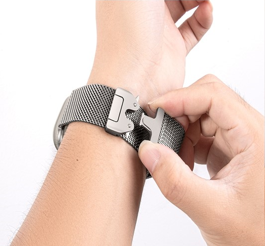 Bransoleta do Apple Watch 1/2/3/4/5/6/7/8/9/10/11/SE Ultra 1/2/3 42/44/45/46/49mm, Tytanowa