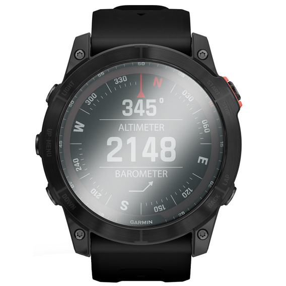 2x Szkło Hartowane ERBORD do Garmin Fenix 7X / 7X Solar, Szybka