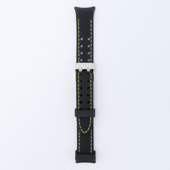Pasek Silikonowy do Xiaomi Smart Band 10 / 9 / 8, Czarny / Zielony