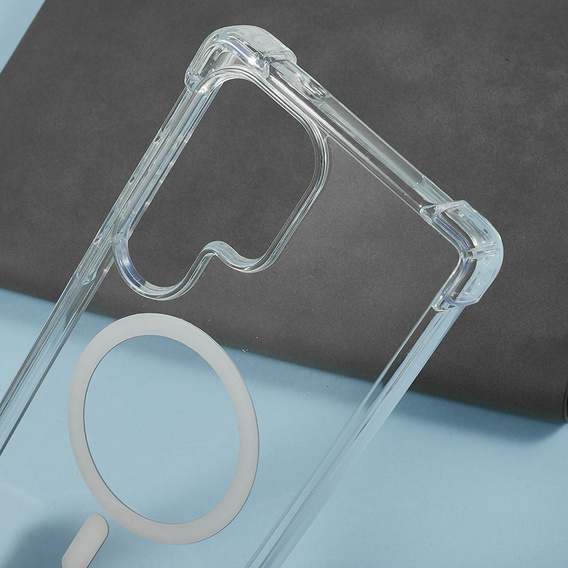 Etui do Samsung Galaxy S25 Ultra Clear z MagSafe 1.5 mm – przezroczyste