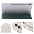 Etui do Samsung Galaxy Tab S9 Ultra, Smartcase Hybrid, z miejscem na rysik, ciemnozielone